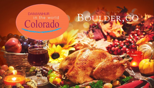 Join us for an Amazing ``THANKSGIVING DINNER`` in Boulder | November 28th